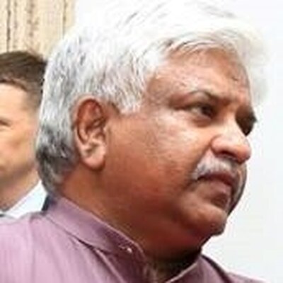 Portrait of Arjuna Ranatunga