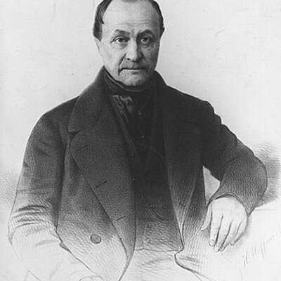 Portrait of Auguste Comte