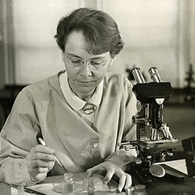 Portrait of Barbara McClintock