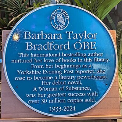 Portrait of Barbara Taylor Bradford