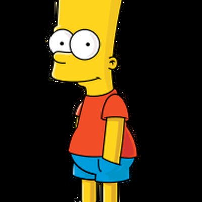 Portrait of Bart Simpson