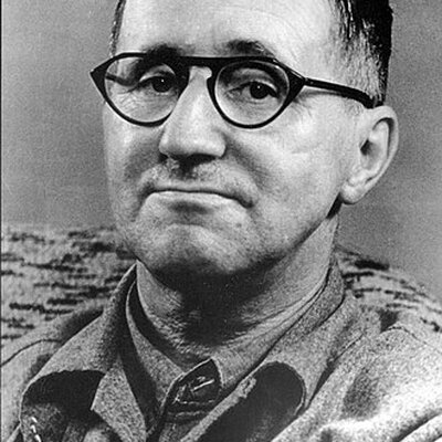 Portrait of Bertolt Brecht