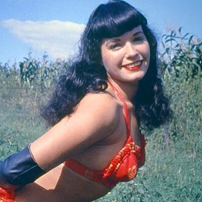 Portrait of Bettie Page