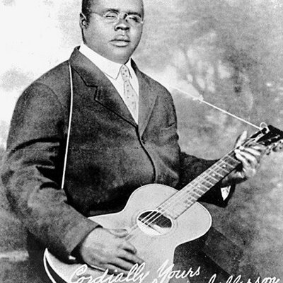 Portrait of Blind Lemon Jefferson