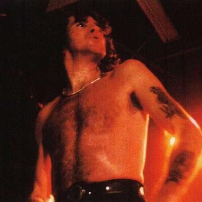Portrait of Bon Scott