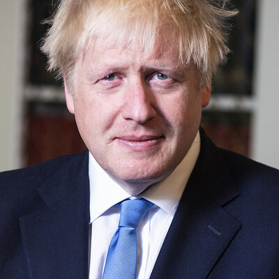 Portrait of Boris Johnson