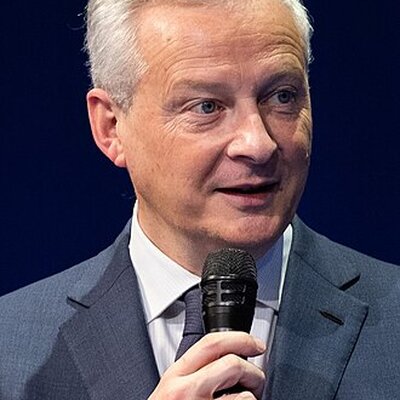Portrait of Bruno Le Maire