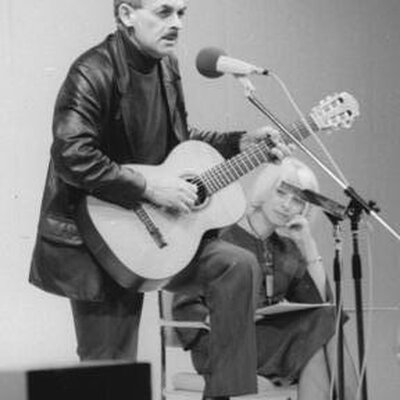 Portrait of Bulat Okudzhava