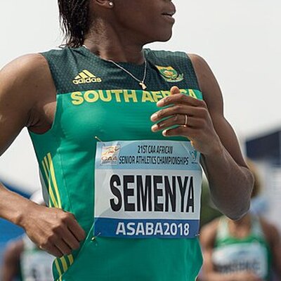 Portrait of Caster Semenya