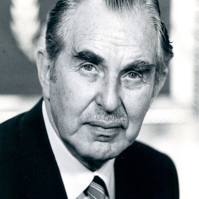 Portrait of Chaim Herzog