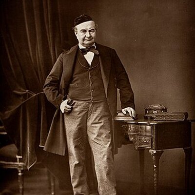 Portrait of Charles Augustin Sainte-Beuve
