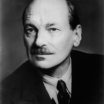 Portrait of Clement Attlee