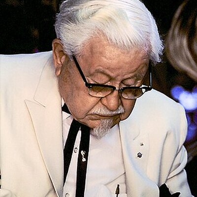 Portrait of Colonel Sanders