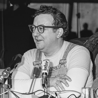 Portrait of Coluche