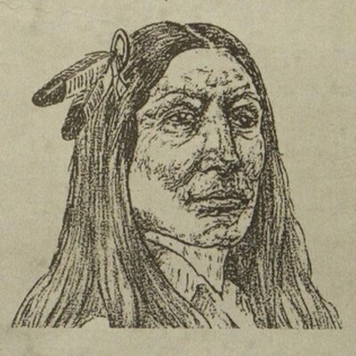 Portrait of Crazy Horse