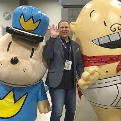 Portrait of Dav Pilkey