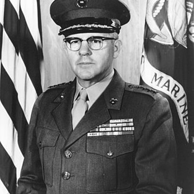 Portrait of David M. Shoup