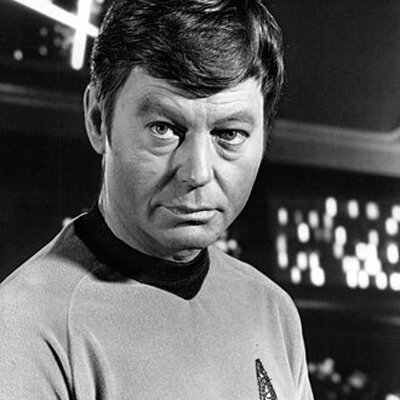 Portrait of DeForest Kelley
