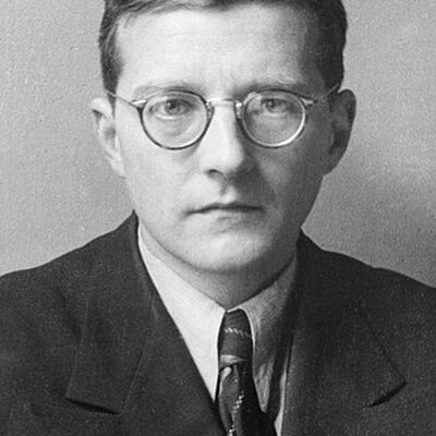 Portrait of Dmitri Shostakovich