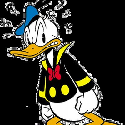 Portrait of Donald Duck