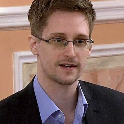Portrait of Edward Snowden