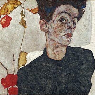 Portrait of Egon Schiele