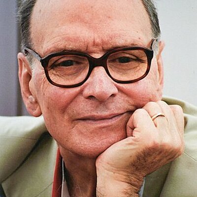 Portrait of Ennio Morricone