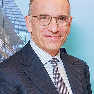 Portrait of Enrico Letta