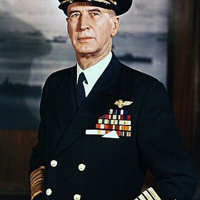 Portrait of Ernest King