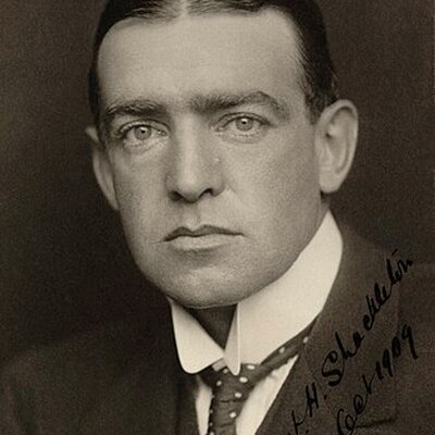 Portrait of Ernest Shackleton