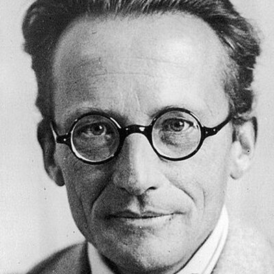 Portrait of Erwin Schrodinger
