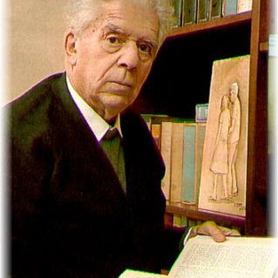Portrait of Eugenio Montale