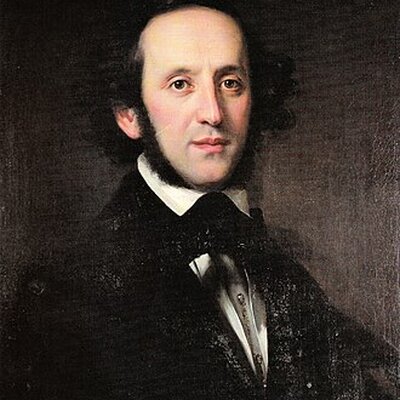 Portrait of Felix Mendelssohn