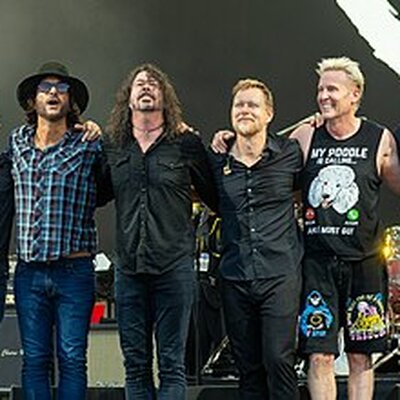 Portrait of Foo Fighters