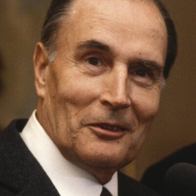 Portrait of Francois Mitterrand