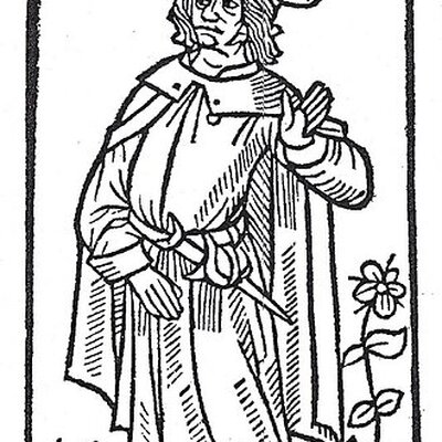 Portrait of Francois Villon
