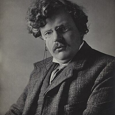 Portrait of G K Chesterton