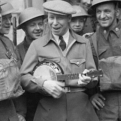 Portrait of George Formby