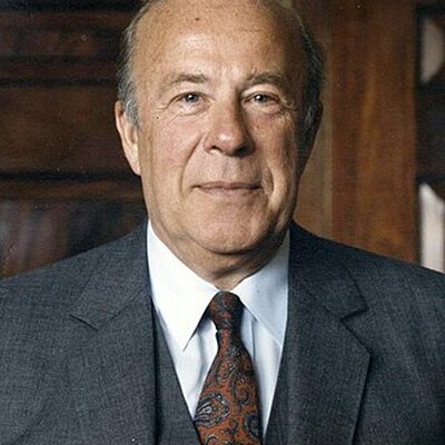 Portrait of George P. Shultz