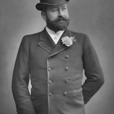 Portrait of George Robert Sims