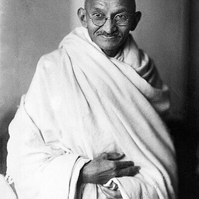 Portrait of Ghandi