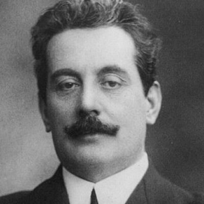 Portrait of Giacomo Puccini