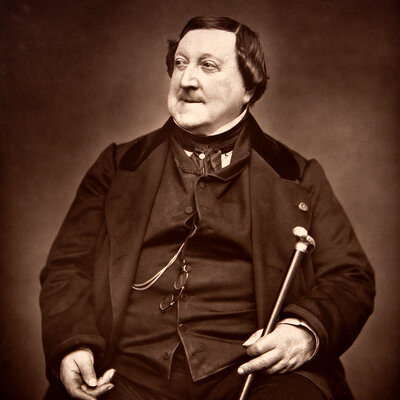 Portrait of Gioachino Rossini