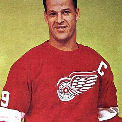 Portrait of Gordie Howe