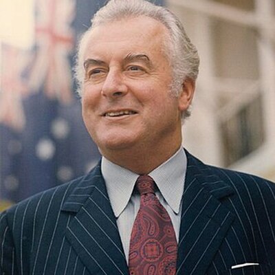 Portrait of Gough Whitlam