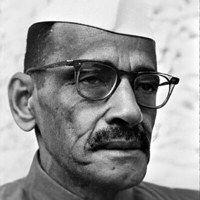 Portrait of Gulzarilal Nanda