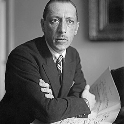 Portrait of Igor Stravinsky