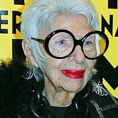 Portrait of Iris Apfel