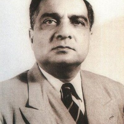 Portrait of Iskander Mirza