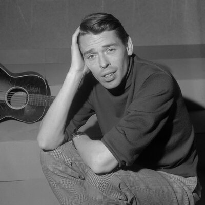 Portrait of jacques brel